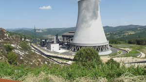 Larderello geothermal power plant in Italy. Advanced techniques could make it easier to bring geothermal power to the Gulf