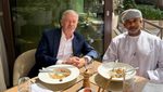 Frank Kane and Ahmed Al Azkawi at Il Borro, where the OQEP boss said: 'If we believed that our operations harmed people, we would stop immediately. In reality, there is more harm in switching to an unproven fuel'